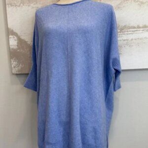 Blue Oversized Sweater by Jaki London NWT One Size